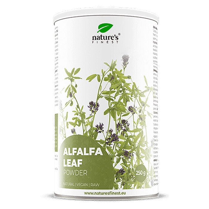 Alfalfa u prahu Natures Finest 250g - Alternativa Webshop