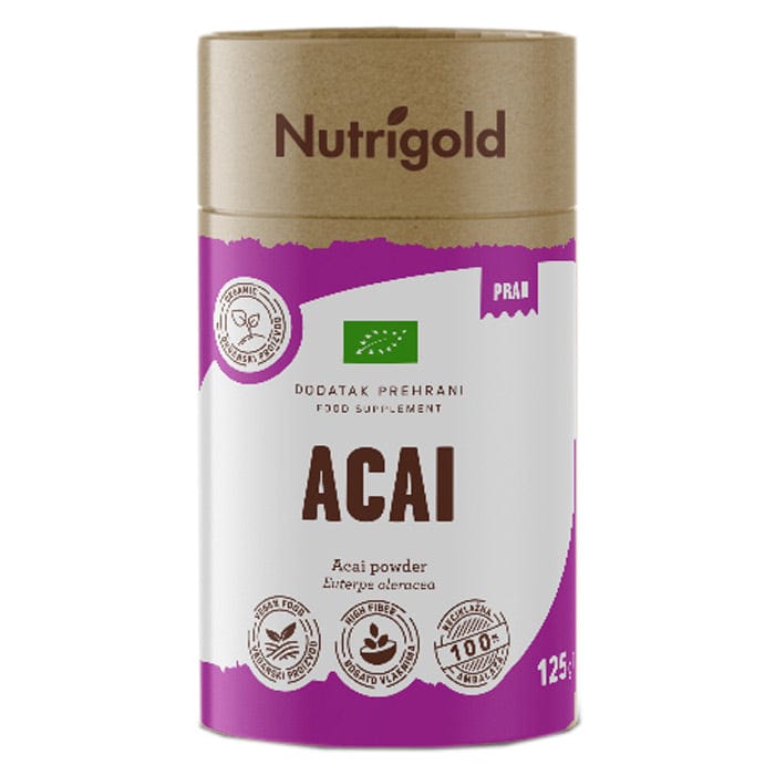 BIO Acai u prahu 125g Nutrigold - Alternativa Webshop