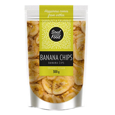 BIO Banana čips Soul Food 300g - Alternativa Webshop