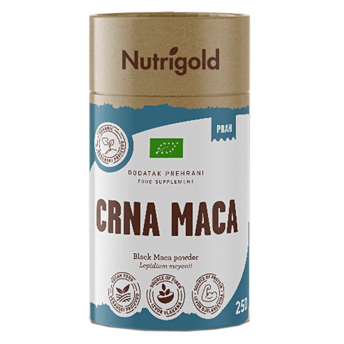 BIO Crna Maca Nutrigold 250g - Alternativa Webshop