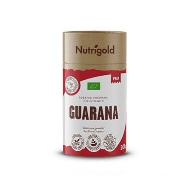 BIO Guarana prah Nutrigold 200g - Alternativa Webshop