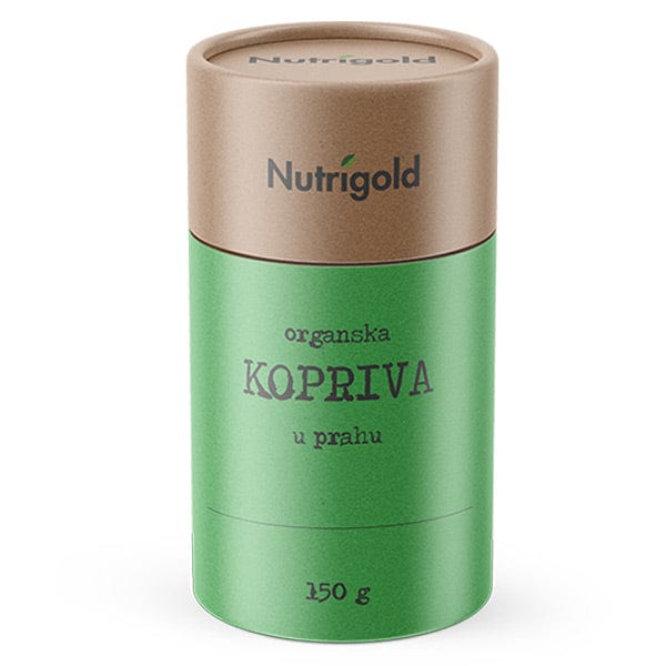 BIO Kopriva u prahu 150g Nutrigold - Alternativa Webshop