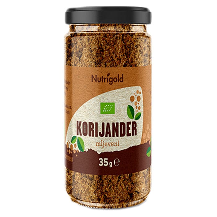 BIO korijander prah staklenka 30g Nutrigold - Alternativa Webshop