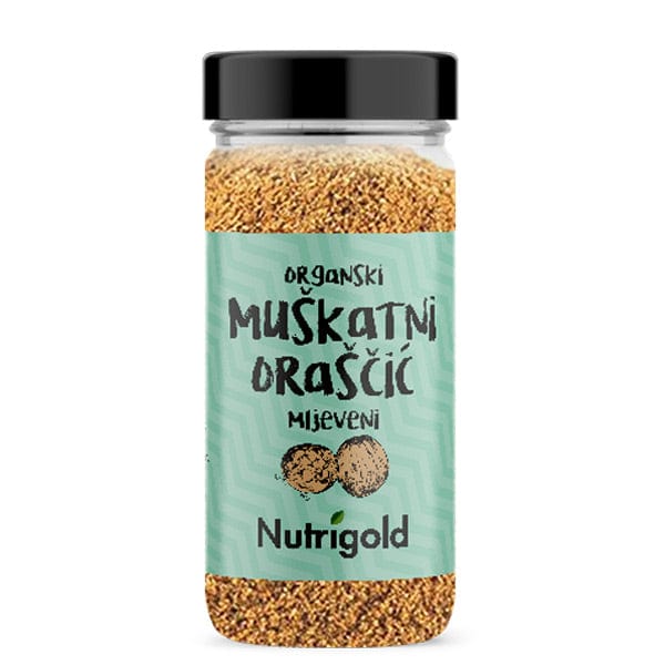 BIO muškatni oraščić staklenka 40g Nutrigold - Alternativa Webshop