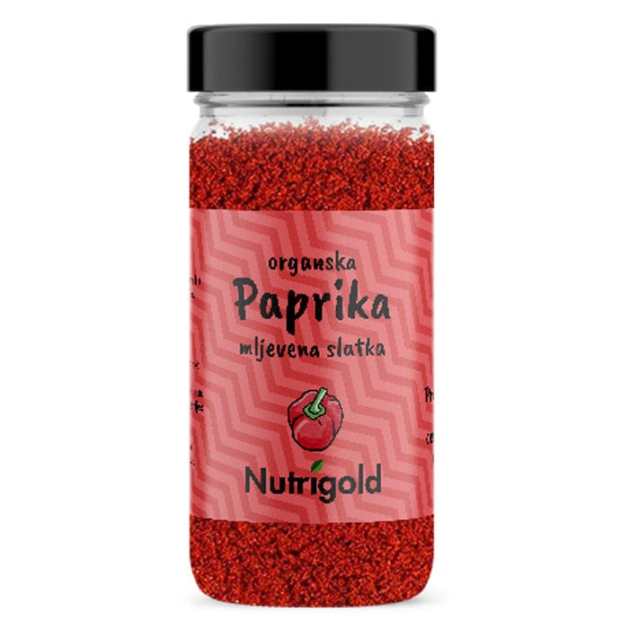 BIO slatka paprika u prahu staklenka 50g Nutrigold - Alternativa Webshop