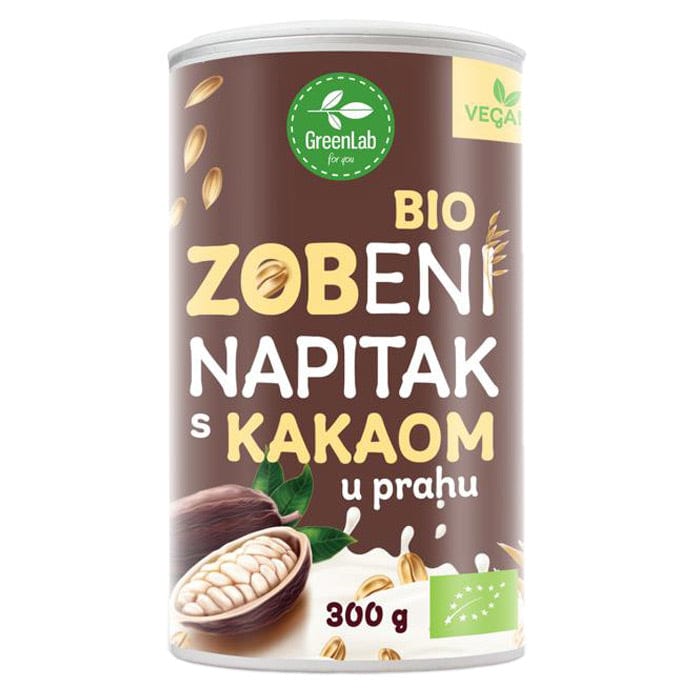 BIO Zobeni napitak s kakaom u prahu GreenLab 300g - Alternativa Webshop