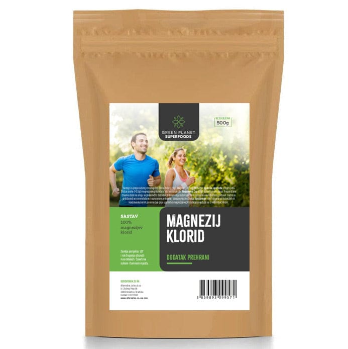 Čisti magnezijev klorid Green Planet Superfoods 500g - Alternativa Webshop