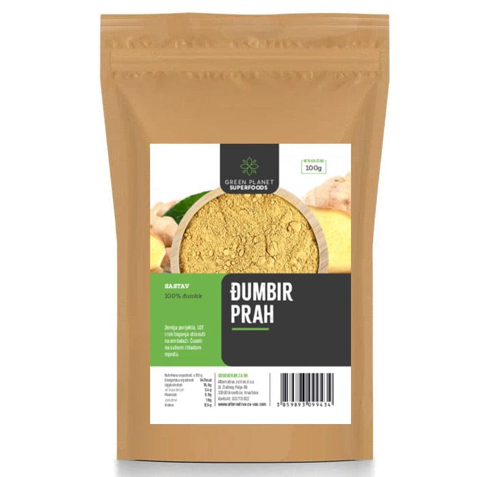 Đumbir prah Green Planet Superfoods 100g - Alternativa Webshop