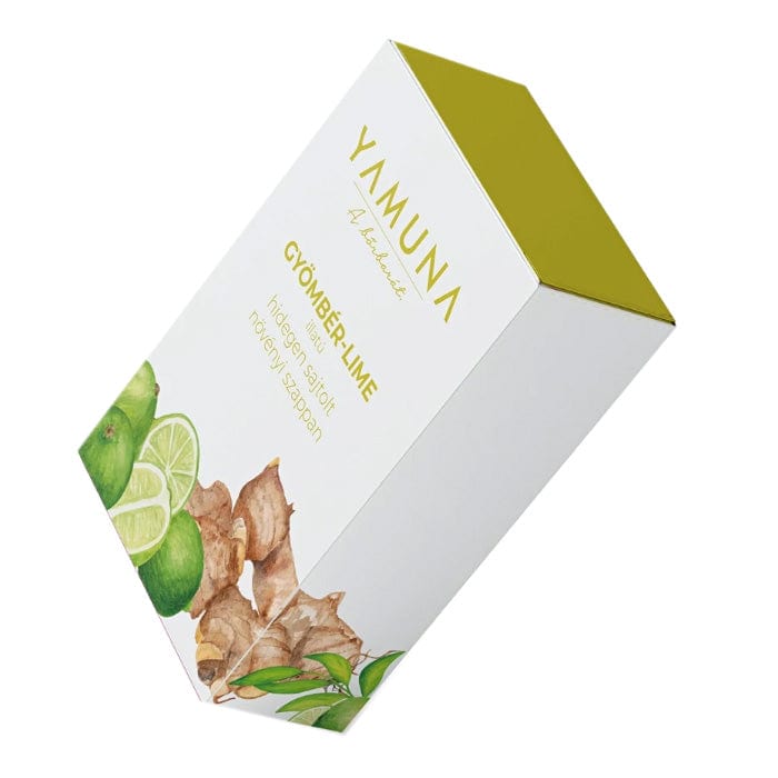 Hladno prešani sapun s đumbirom i limetom Yamuna Cosmetics 110g - Alternativa Webshop
