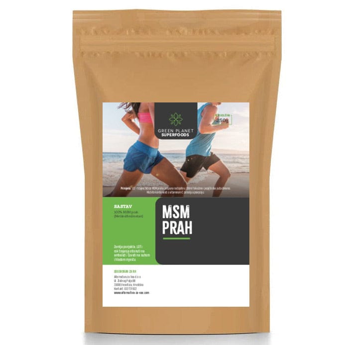 MSM prah Green Planet Superfoods 250g - Alternativa Webshop