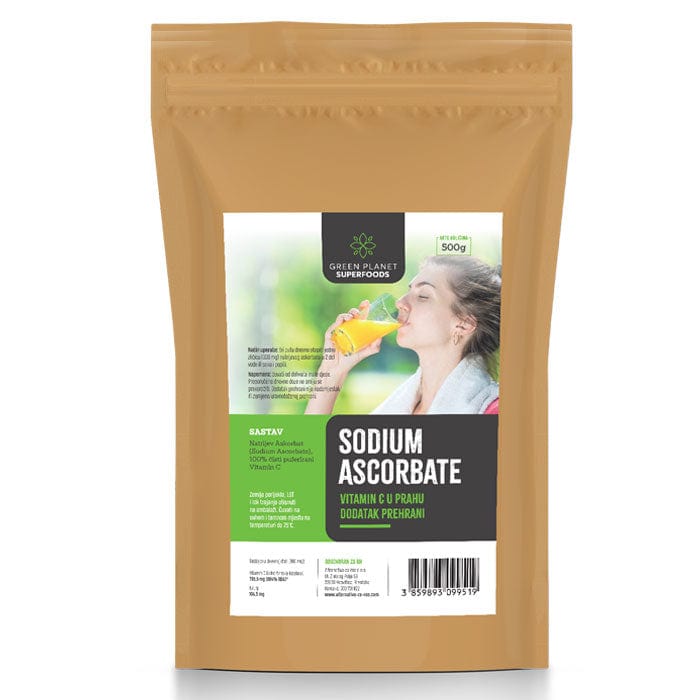 Natrijev askorbat u prahu Green Planet Superfoods 500g - Alternativa Webshop