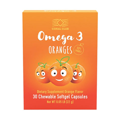 Omega 3 za djecu Coral Club 30 kapsula za žvakanje - Alternativa Webshop