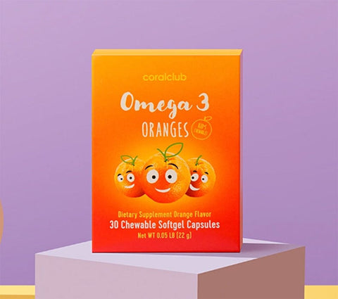 Omega 3 za djecu Coral Club 30 kapsula za žvakanje - Alternativa Webshop