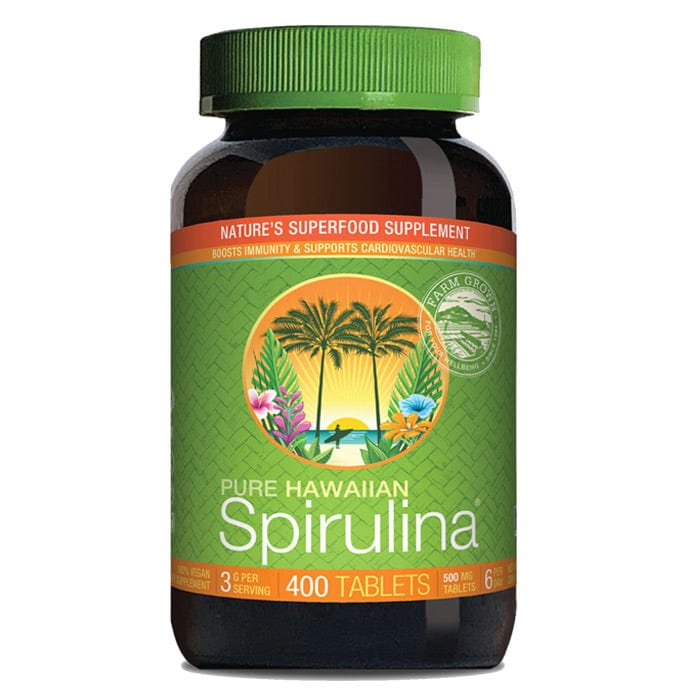 Spirulina havajska 400 tableta - Alternativa Webshop