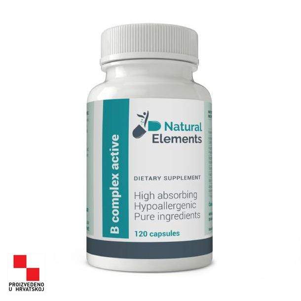 B Complex active Natural Elements 120kapsula - Alternativa Webshop