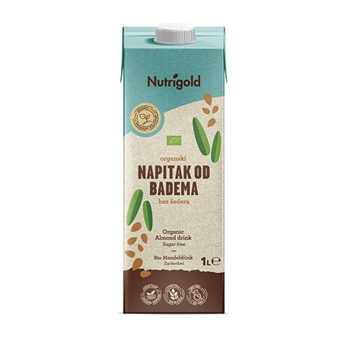 BIO Bademovo mlijeko 1000ml Nutrigold - Alternativa Webshop