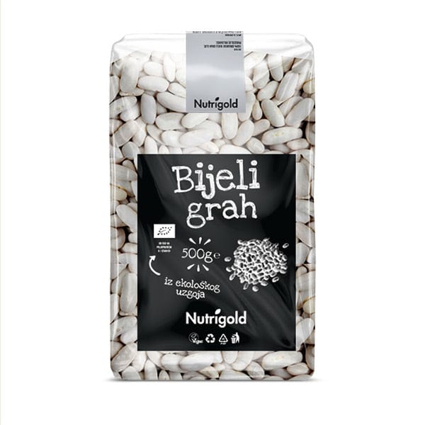 BIO Bijeli grah 500g Nutrigold - Alternativa Webshop