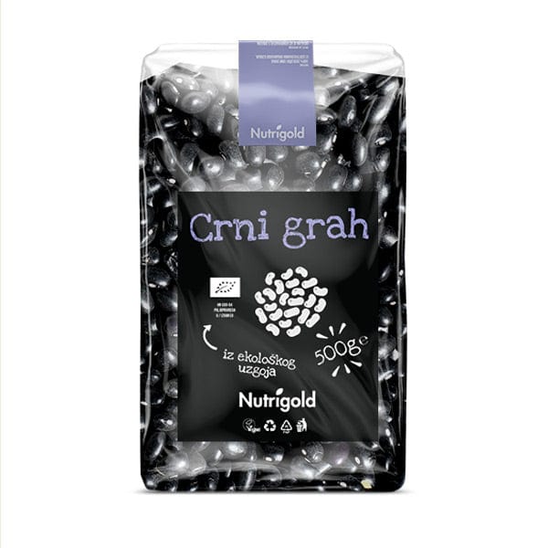 BIO Crni grah 500g Nutrigold - Alternativa Webshop