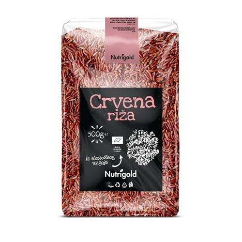 BIO Crvena riža 500g Nutrigold - Alternativa Webshop