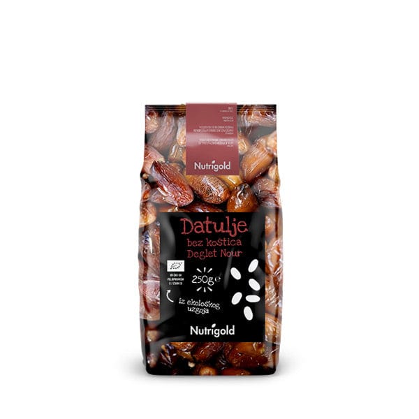BIO Datulje bez koštica "Deglet Nour" 250g Nutrigold - Alternativa Webshop