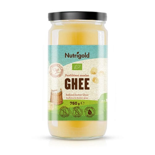 BIO Ghee pročišćeni maslac 760ml Nutrigold - Alternativa Webshop