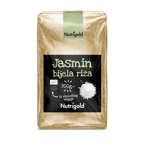 BIO Jasmin riža 500g Nutrigold - Alternativa Webshop