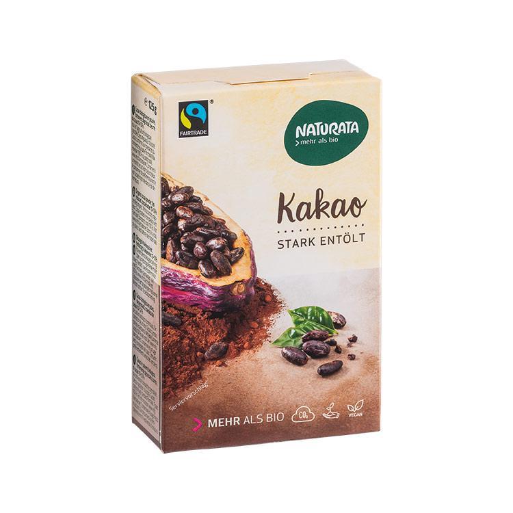 BIO Kakao prah jako odmašćen Naturata 125g