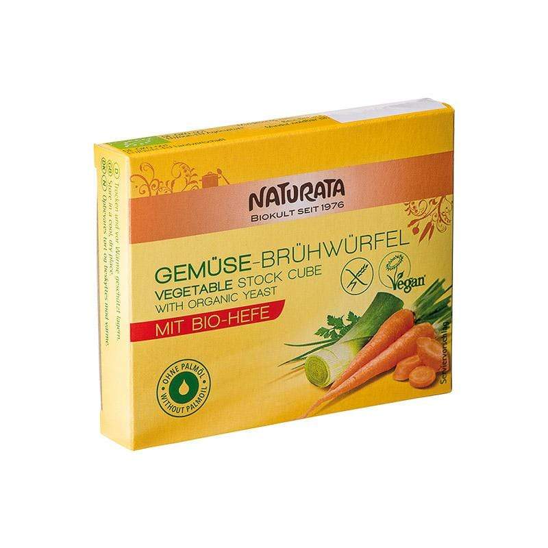 BIO Kockice za juhu s organskim kvascem bez glutena Naturata 6x12g