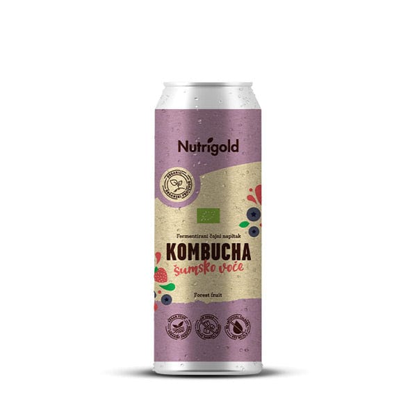 BIO Kombucha Šumsko voće 330ml Nutrigold - Alternativa Webshop