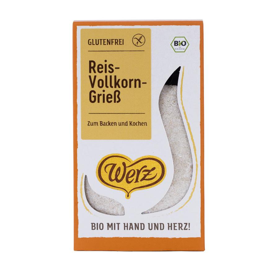 BIO Krupica (griz) od integralne riže bez glutena Werz 250g - Alternativa Webshop