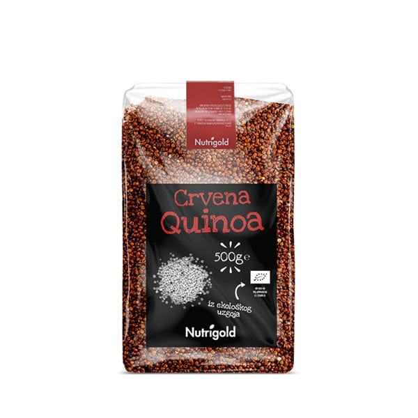 BIO Kvinoja Crvena 500g Nutrigold - Alternativa Webshop