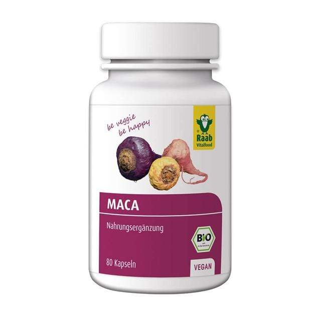 BIO maca kapsule Raab 80 kom - Alternativa Webshop