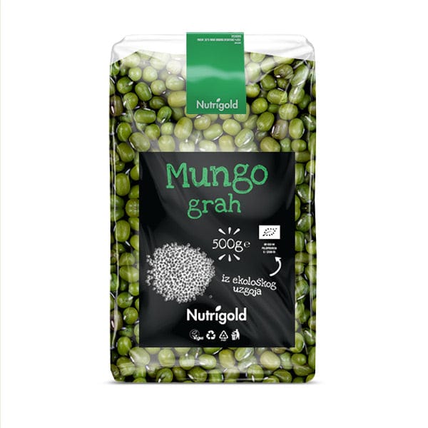 BIO Mungo grah 500g Nutrigold - Alternativa Webshop