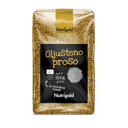 BIO Oljušteno proso 500g Nutrigold - Alternativa Webshop