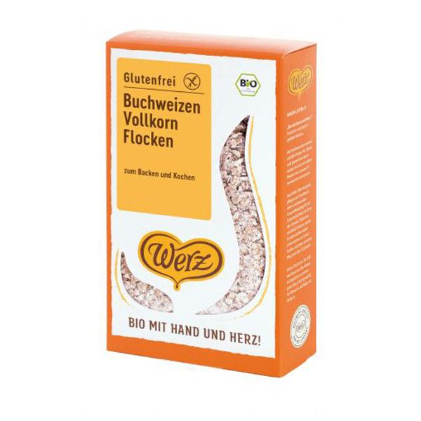 BIO Pahuljice od integralne heljde bez glutena Werz 250g - Alternativa Webshop