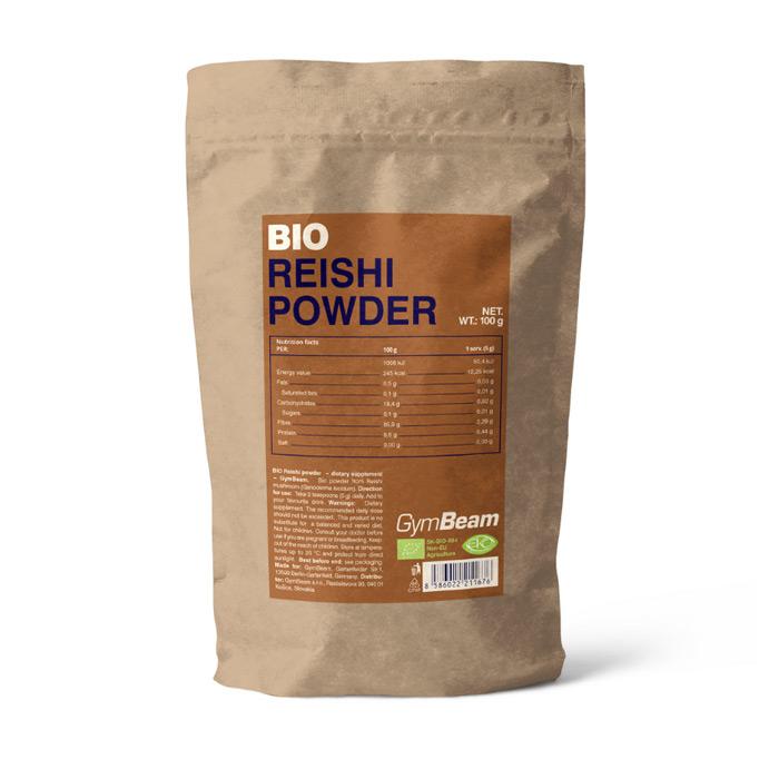 BIO Reishi prah GymBeam 100g - Alternativa Webshop