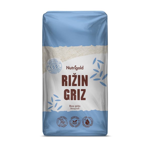 BIO Rižin griz 1kg Nutrigold - Alternativa Webshop