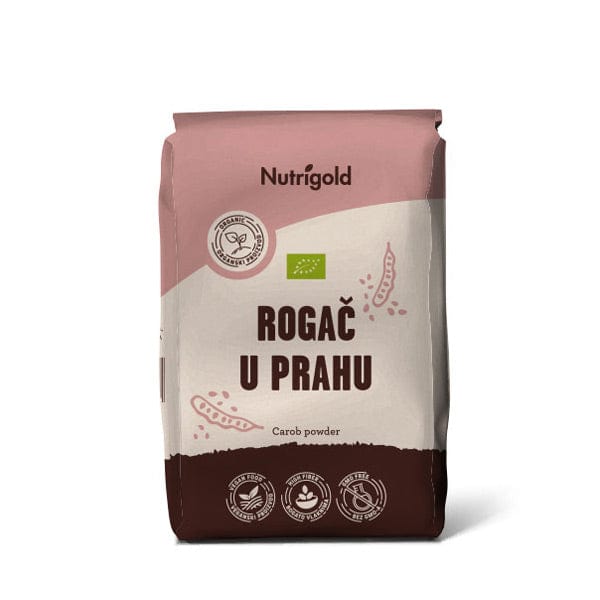 BIO Rogač u prahu 500g Nutrigold - Alternativa Webshop