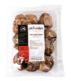 BIO Shiitake Donko sušene na suncu Okinawa 50g