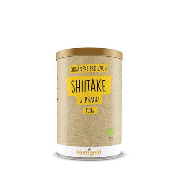 BIO Shiitake u prahu 200g Nutrigold - Alternativa Webshop