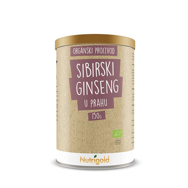 BIO Sibirski ginseng 150g Nutrigold - Alternativa Webshop