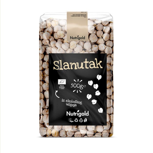 BIO Slanutak 500g Nutrigold - Alternativa Webshop