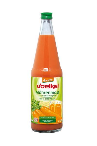 BIO Sok od mrkve Voelkel 0,7L