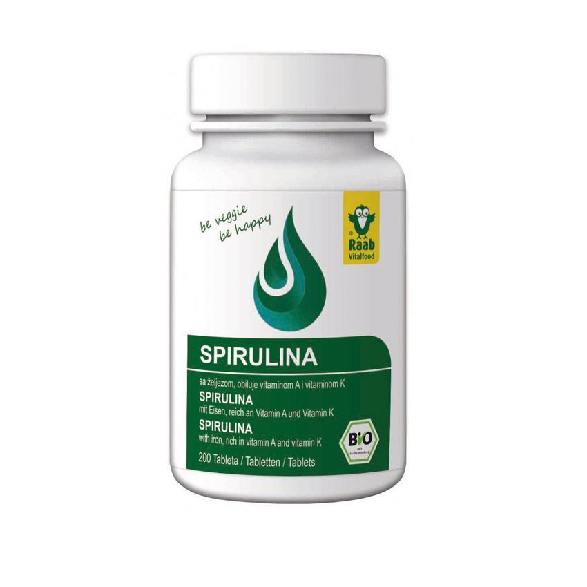 BIO spirulina tablete Raab 200kom