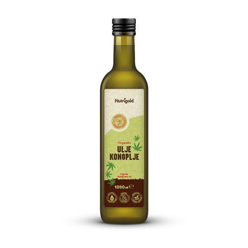 BIO ulje Konoplje 1000ml Nutrigold - Alternativa Webshop