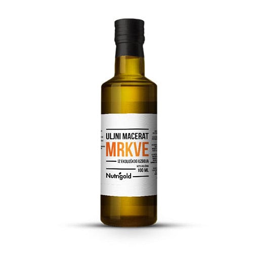 BIO uljni Macerat mrkve 100ml Nutrigold - Alternativa Webshop