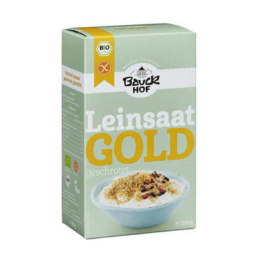 BIO Zlatni lan mljeveni bez glutena Bauck Hof 200g