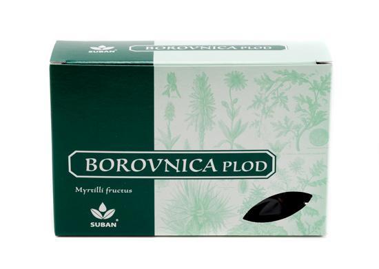 Borovnica plod Suban 50g