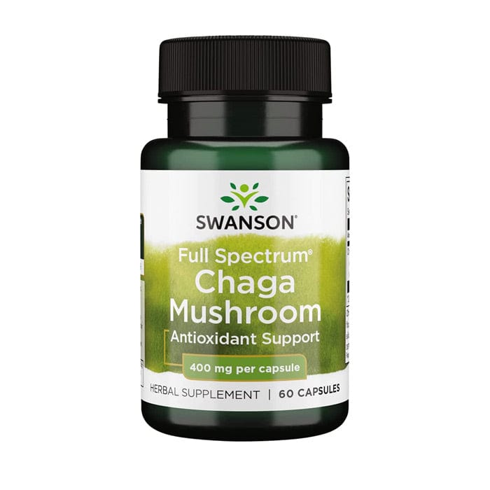 Chaga gljive 400mg Swanson 60 kapsula - Alternativa Webshop