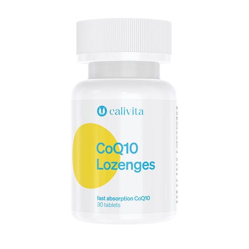CoQ10 pastile s okusom limuna Calivita 30 tableta - Alternativa Webshop